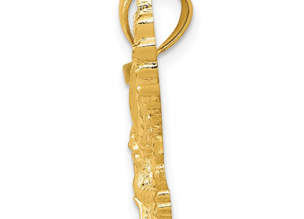 14k Yellow Gold Pendants Style K5336 - Classique Jewelry Inc.