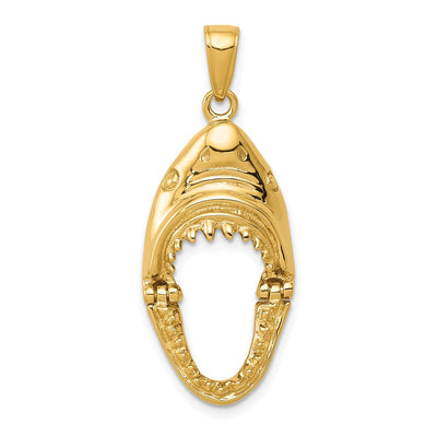 14K gold pendant