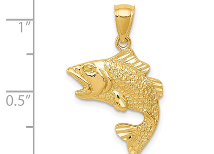 14k Yellow Gold Pendants Style K5356 - Classique Jewelry Inc.