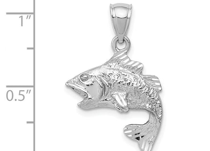 14k White Gold Pendants Style K5357 - Classique Jewelry Inc.