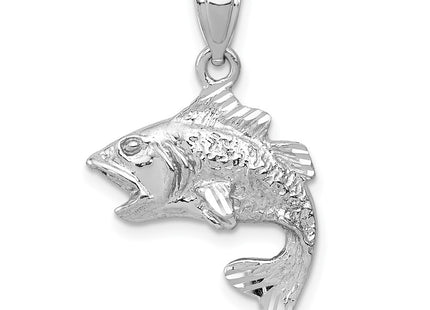 14k White Gold Pendants Style K5357 - Classique Jewelry Inc.