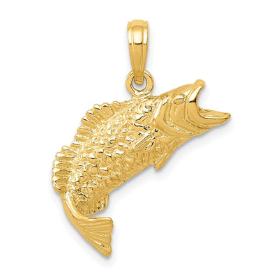 14K gold pendant