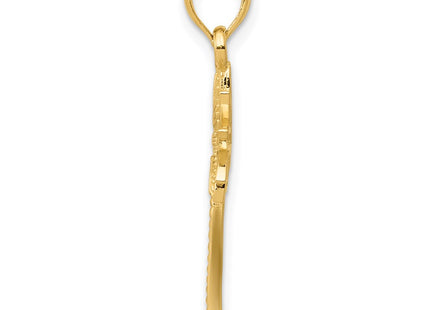 14k Yellow Gold Pendants Style K5383 - Classique Jewelry Inc.