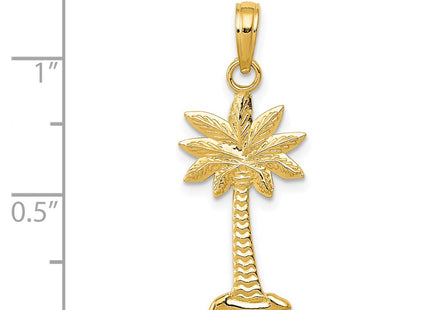 14k Yellow Gold Pendants Style K5383 - Classique Jewelry Inc.