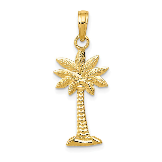14k Yellow Gold Pendants Style K5383 - Classique Jewelry Inc.