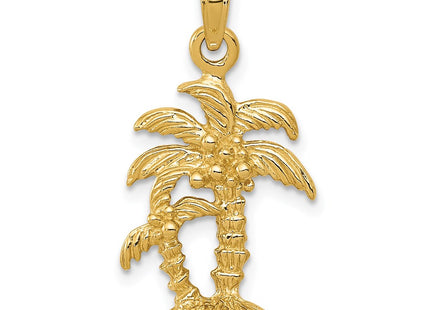 14k Yellow Gold Pendants Style K5385 - Classique Jewelry Inc.