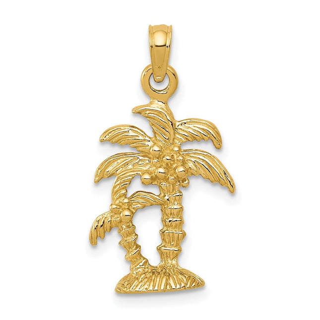 14k Yellow Gold Pendants Style K5385 - Classique Jewelry Inc.