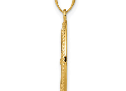 14k Yellow Gold Pendants Style K5389 - Classique Jewelry Inc.