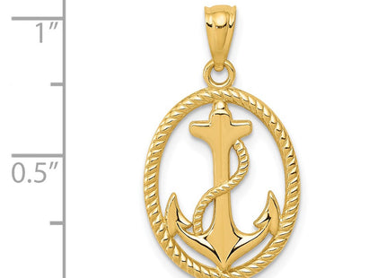14k Yellow Gold Pendants Style K5389 - Classique Jewelry Inc.