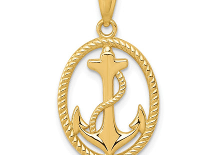 14k Yellow Gold Pendants Style K5389 - Classique Jewelry Inc.