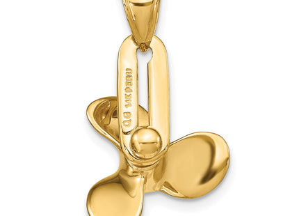 14k Yellow Gold Pendants Style K5390 - Classique Jewelry Inc.