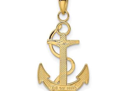 14k Yellow Gold Pendants Style K5393 - Classique Jewelry Inc.