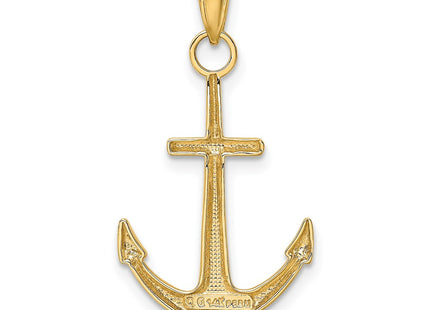 14k Yellow Gold Pendants Style K5394 - Classique Jewelry Inc.