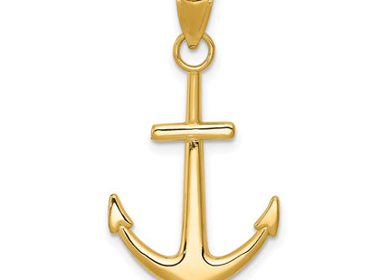 14k Yellow Gold Pendants Style K5394 - Classique Jewelry Inc.