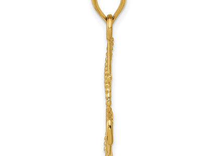 14k Yellow Gold Pendants Style K5395 - Classique Jewelry Inc.