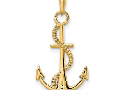 14k Yellow Gold Pendants Style K5395 - Classique Jewelry Inc.