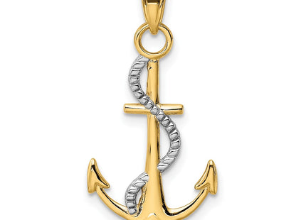 14k Two-tone Pendants Style K5396 - Classique Jewelry Inc.