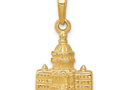 14k Yellow Gold Pendants Style K5400 - Classique Jewelry Inc.