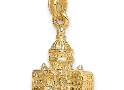 14k Yellow Gold Pendants Style K5400 - Classique Jewelry Inc.