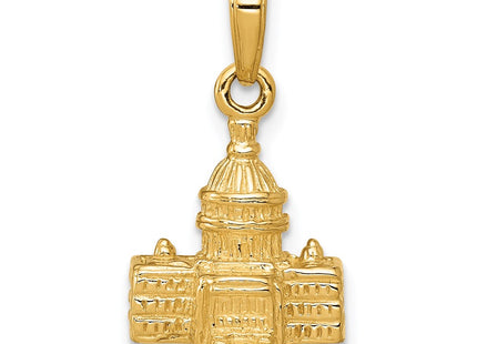 14k Yellow Gold Pendants Style K5400 - Classique Jewelry Inc.