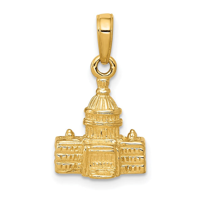 14k Yellow Gold Pendants Style K5400 - Classique Jewelry Inc.