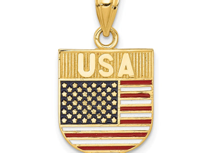 14k Yellow Gold Pendants Style K5402 - Classique Jewelry Inc.