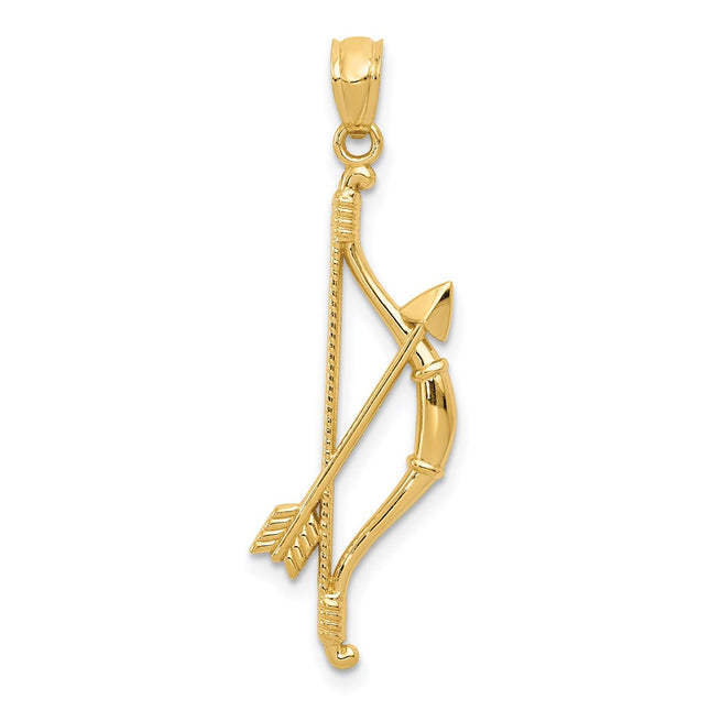 14k Yellow Gold Pendants Style K5406 - Classique Jewelry Inc.