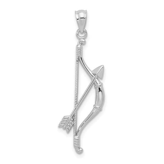 14k White Gold Pendants Style K5407 - Classique Jewelry Inc.