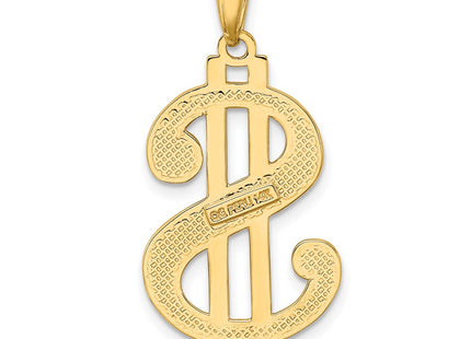 14k Yellow Gold Pendants Style K5408 - Classique Jewelry Inc.