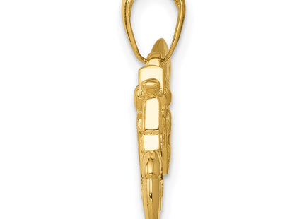 14k Yellow Gold Pendants Style K5411 - Classique Jewelry Inc.