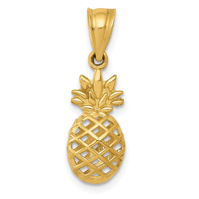 14k Yellow Gold Pendants Style K5419 - Classique Jewelry Inc.