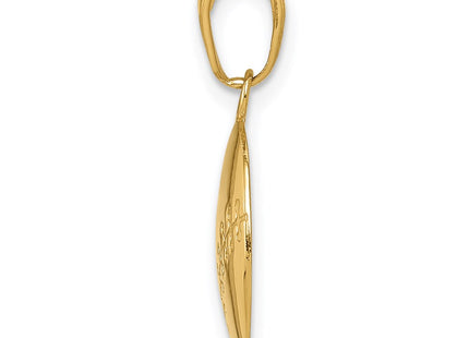 14k Yellow Gold Pendants Style K5432 - Classique Jewelry Inc.