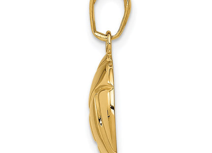 14k Yellow Gold Pendants Style K5433 - Classique Jewelry Inc.