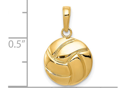 14k Yellow Gold Pendants Style K5433 - Classique Jewelry Inc.