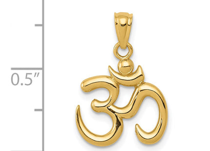 14k Yellow Gold Pendants Style K5437 - Classique Jewelry Inc.