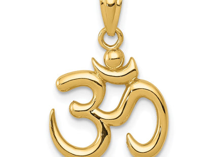 14k Yellow Gold Pendants Style K5437 - Classique Jewelry Inc.
