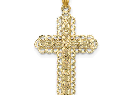 14k Two-tone Pendants Style K5455 - Classique Jewelry Inc.