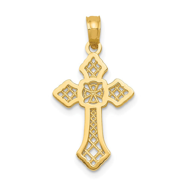 14k Yellow Gold Pendants Style K5457 - Classique Jewelry Inc.