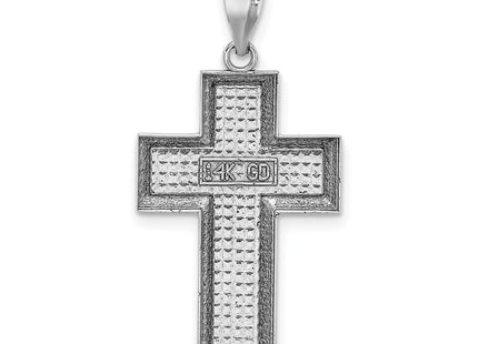 14k White Gold Pendants Style K5461 - Classique Jewelry Inc.