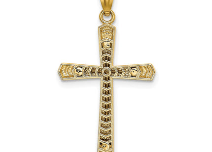 14k Two-tone Pendants Style K5465 - Classique Jewelry Inc.