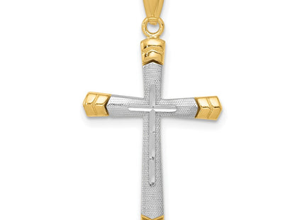 14k Two-tone Pendants Style K5465 - Classique Jewelry Inc.