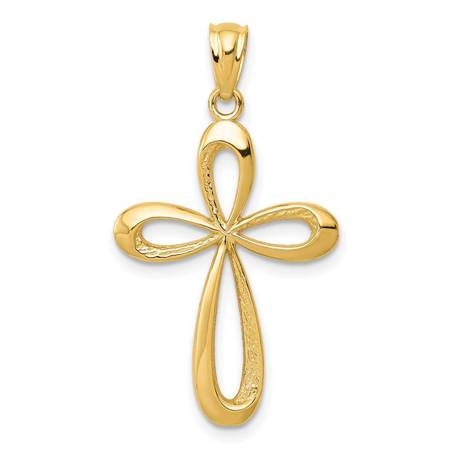 14k Yellow Gold Pendants Style K5471 - Classique Jewelry Inc.