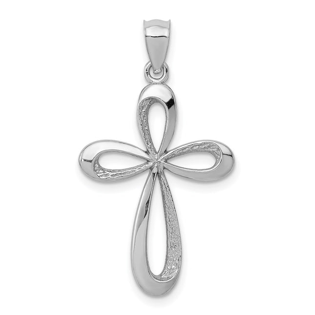 14k White Gold Pendants Style K5472 - Classique Jewelry Inc.
