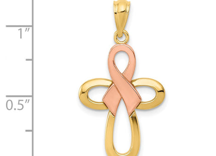 14k Two-tone Pendants Style K5477 - Classique Jewelry Inc.