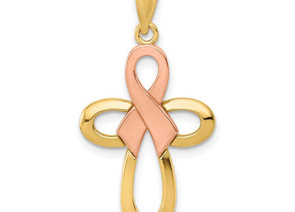 14k Two-tone Pendants Style K5477 - Classique Jewelry Inc.