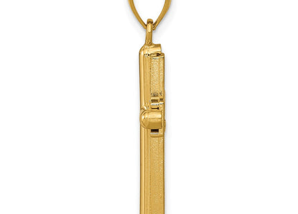 14k Yellow Gold Pendants Style K5499 - Classique Jewelry Inc.