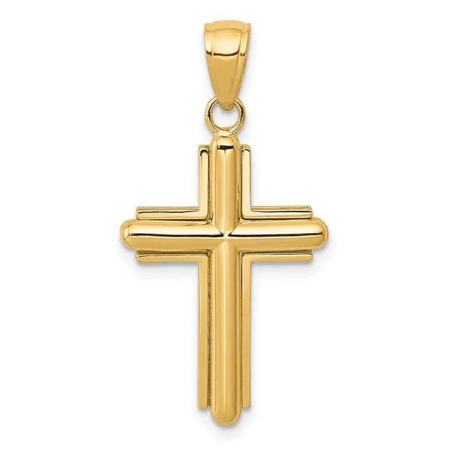 14k Yellow Gold Pendants Style K5499 - Classique Jewelry Inc.