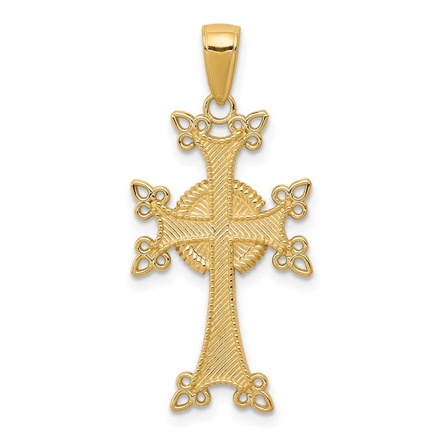 14k Yellow Gold Pendants Style K5513 - Classique Jewelry Inc.