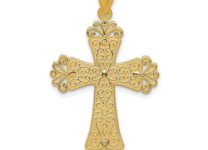14k Two-tone Pendants Style K5521 - Classique Jewelry Inc.