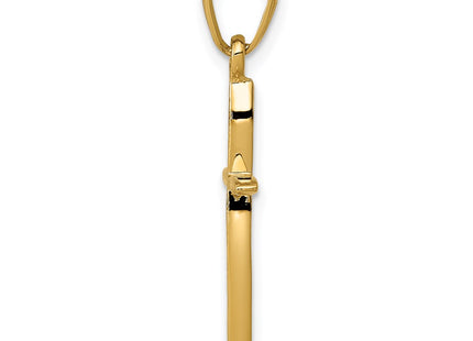 14k Yellow Gold Pendants Style K5530 - Classique Jewelry Inc.